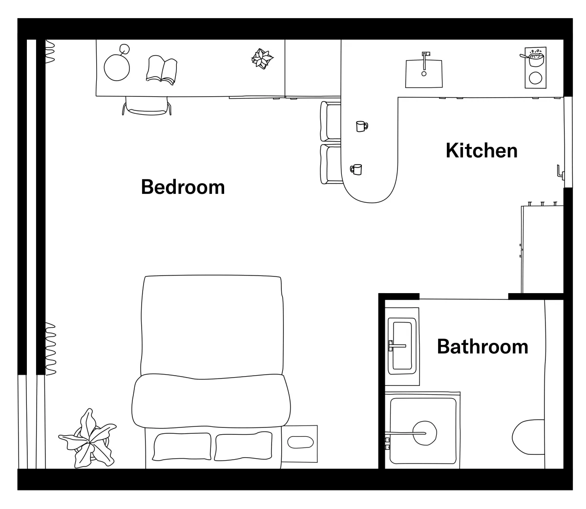 Single floorplan